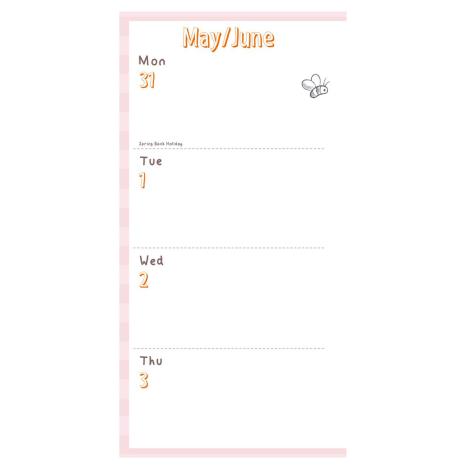 Winnie The Pooh Tigger 2021 Official Slim Diary Extra Image 1